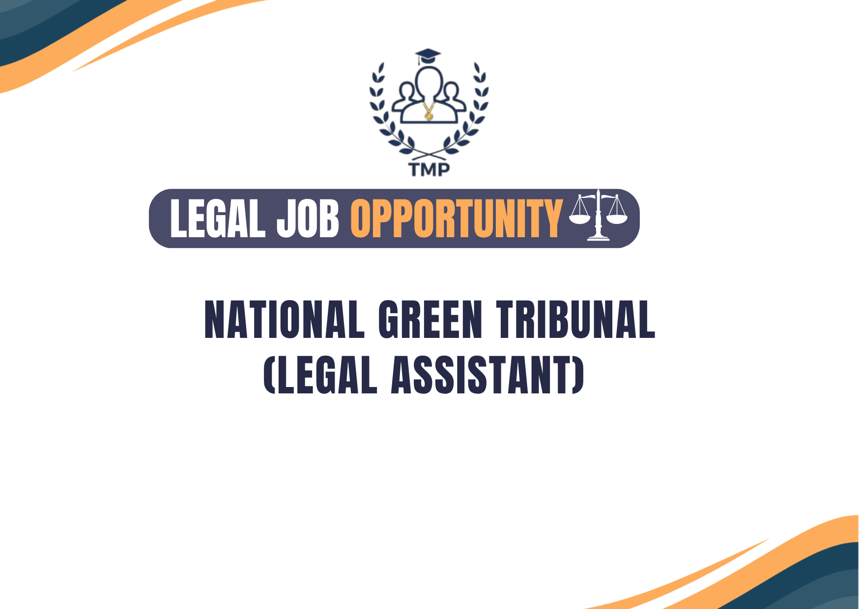 Engagement of Professionals on Contract Basis – National Green Tribunal (NGT)